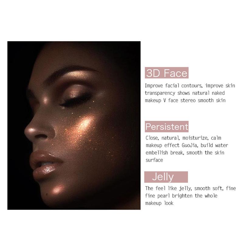 PudaierJelly Gel Highlighter Face Highlighter Body Highlighter Тени для век «Русалка»