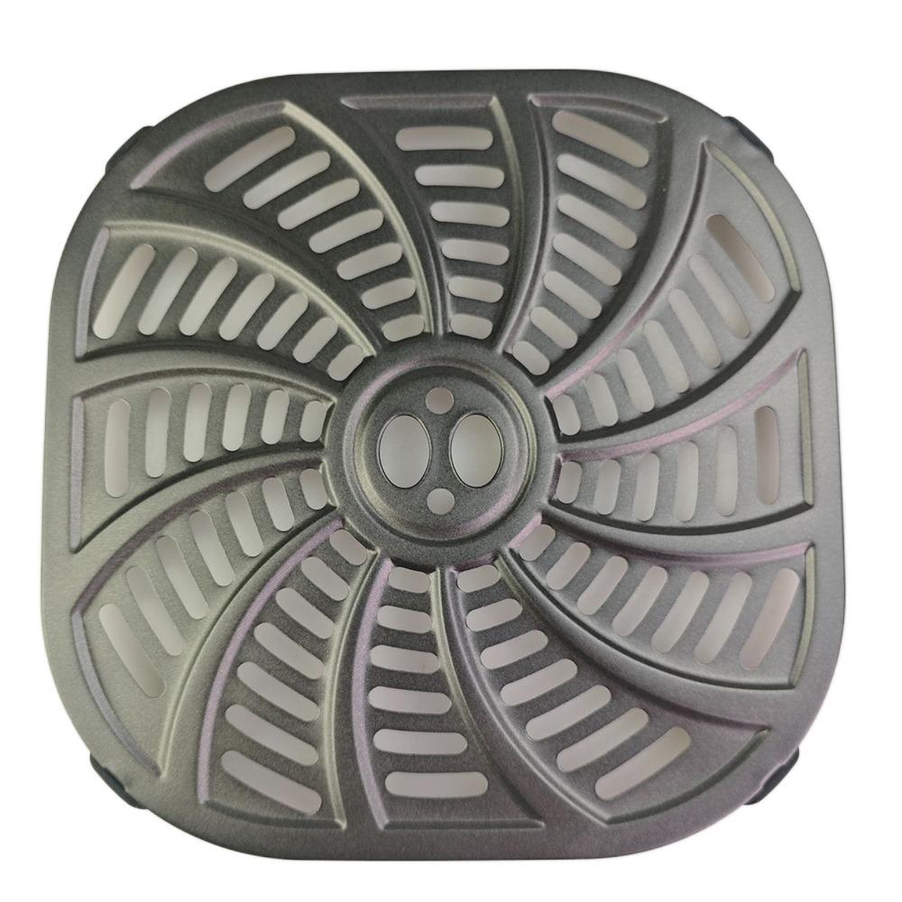 Квадратный коврик для аэрофритюрницы, антипригарная корзина для хрустящей корочки, антипригарная сковорода для жарки, решетки для аэрофритюрницы, кухня