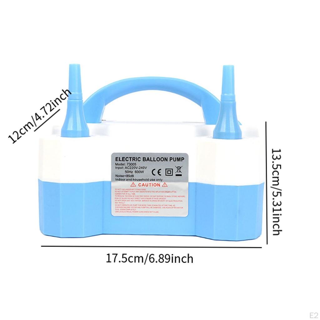 Balloons Blower Machine Portable Balloon Pump for Halloween Wedding Birthday