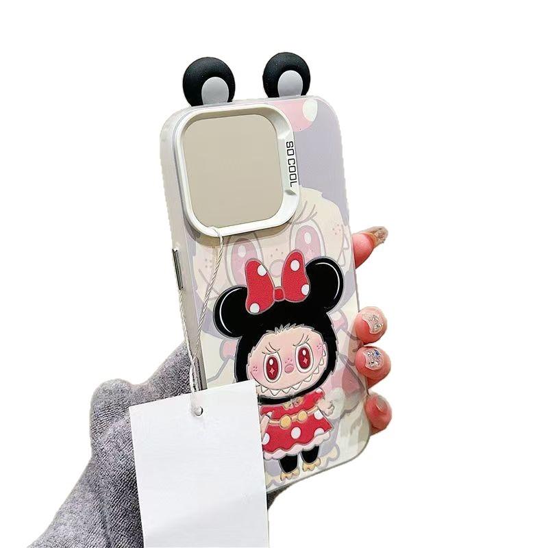 Чехол для мобильного телефона Mickey Minnie Labu подходит для Apple iPhone15/16 Promax, Huawei Pura70.