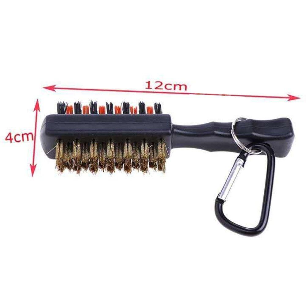Convenient Cleaning Kit Cleaning Tool Golf Club Brush Cleaning Brush Scrub Double-sided