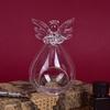 Angel Glass Tea Light Candle Holder Home Party Decor Candlestick Storage Holders