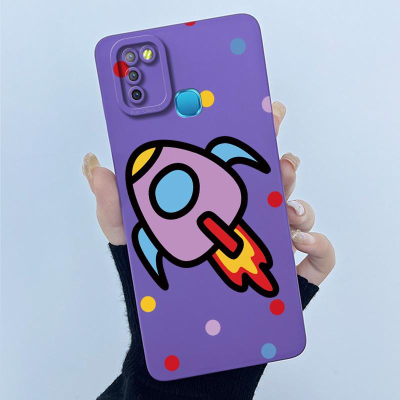 Для Infinix Hot 10 Lite Smart 5 Hot 11 G37 10S 10T 10i Чехол Милый Мультяшный Кот Жидкий Силикон Мягкий Ударопрочный Задняя Крышка Capa