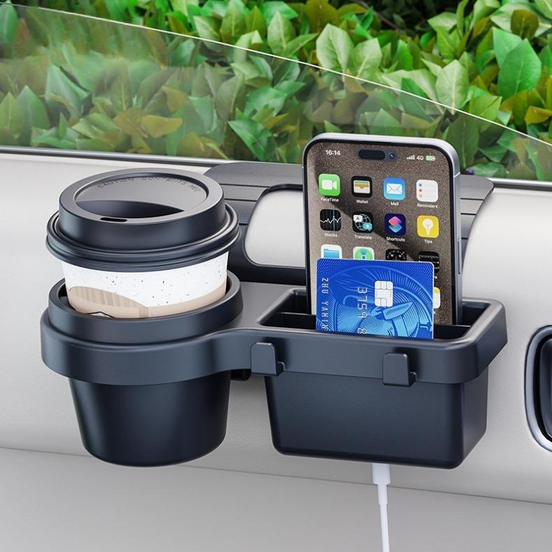 Universal Multifunctional Car Window Side Storage Cup Holder Automobile Hanging Storage Rack Auto Interior Parts Accessories