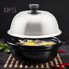 Stainless Steel Basting Cover for Griddle Cheese Melting Dome Small Grilling Domes for Outdoor Indoor Cooking