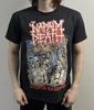 Napalm Death Утопия Изгнана (Фотл) Футболка Черный Каркас Morbid Angel