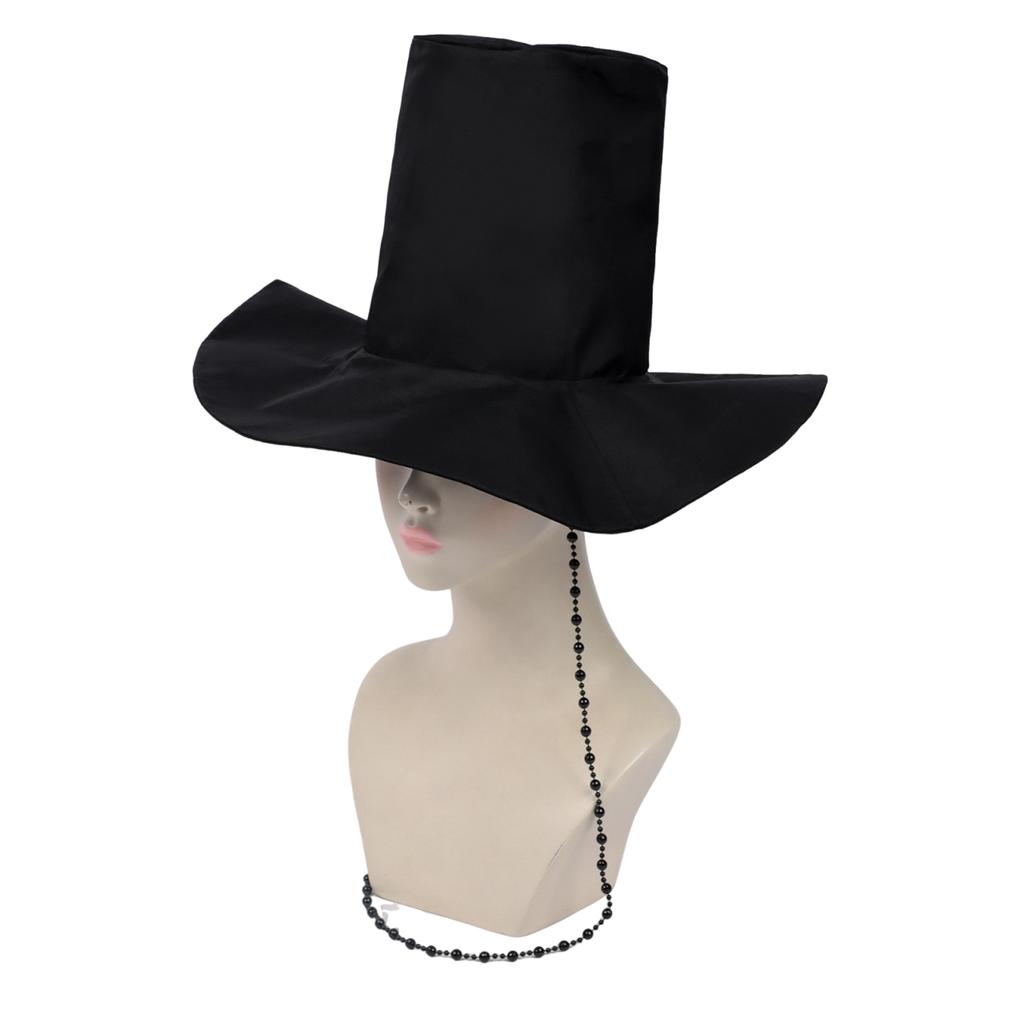 Хэллоуин Шляпа Косплей Бусина Традиционная Шляпа Хэллоуин Сценическое Выступление Джину Айдол Аниме Фильм Демон KPOP Косплей Шляпа