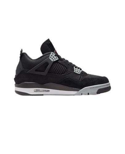 Air Jordan 4 Retro SE Low Черный канвас GS DV0553-006