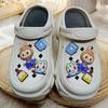Шармы Лабубу Тапочки Декоративные DIY Аксессуары Обувь Цветок Сандалии Украшения Украшение для обуви Пряжка для обуви