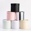 1PC Packaging Decoration Round Cardboard Gift Boxes Small Hug Bucket Flower Box Rose Flower
