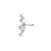 No Piercing Ear Cuff Satr Earrings For Women 1Pc Silver Color  Earclip Orbital Non Pierced Earing  Jewelry
