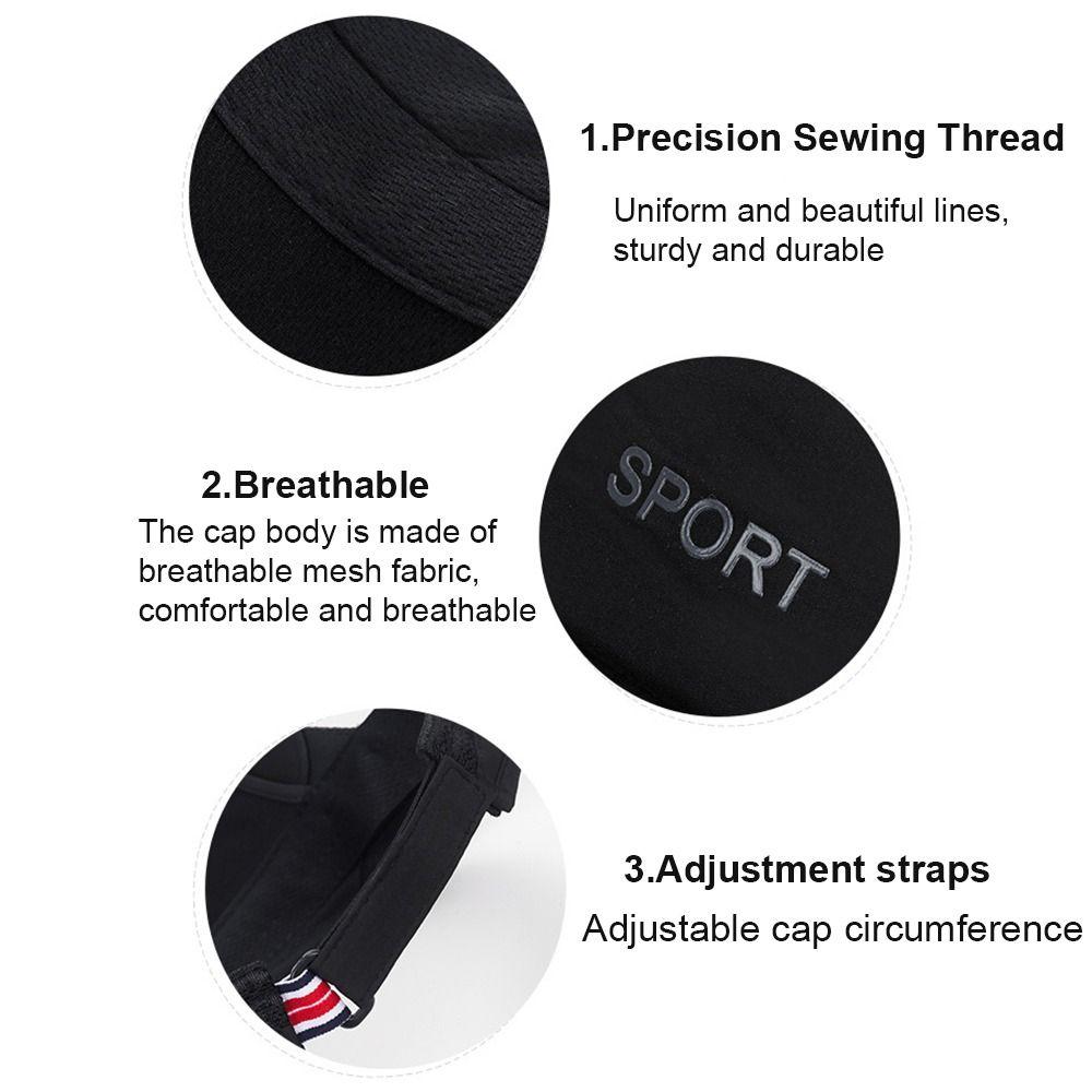 Быстросохнущая спортивная кепка с выдвижными полями бейсбольная кепка повседневная пустая верхняя солнцезащитная шляпа для женщин