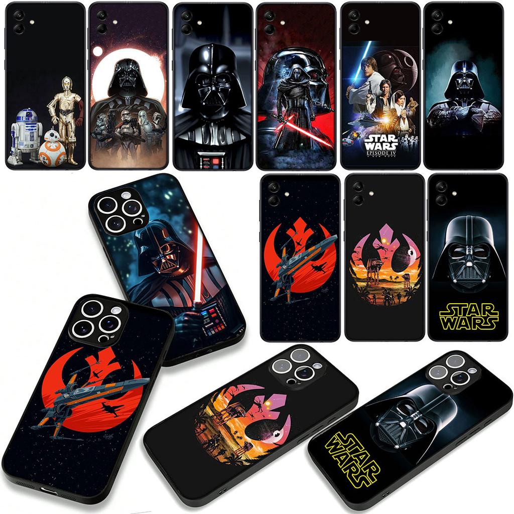 Чехол для телефона Samsung Galaxy S25 S23 S22 S24 FE Ultra Plus A56 A05 A06 A15 A16 A57 S7 Edge Чехол Звезды Кино Звездные Войны Вейдеры