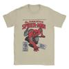 2026 New Spiderman Spiderman Movie Retro Comic Graphic Print Fashion Men's Casual Crew Neck Loose Short Sleeve T-Shirt