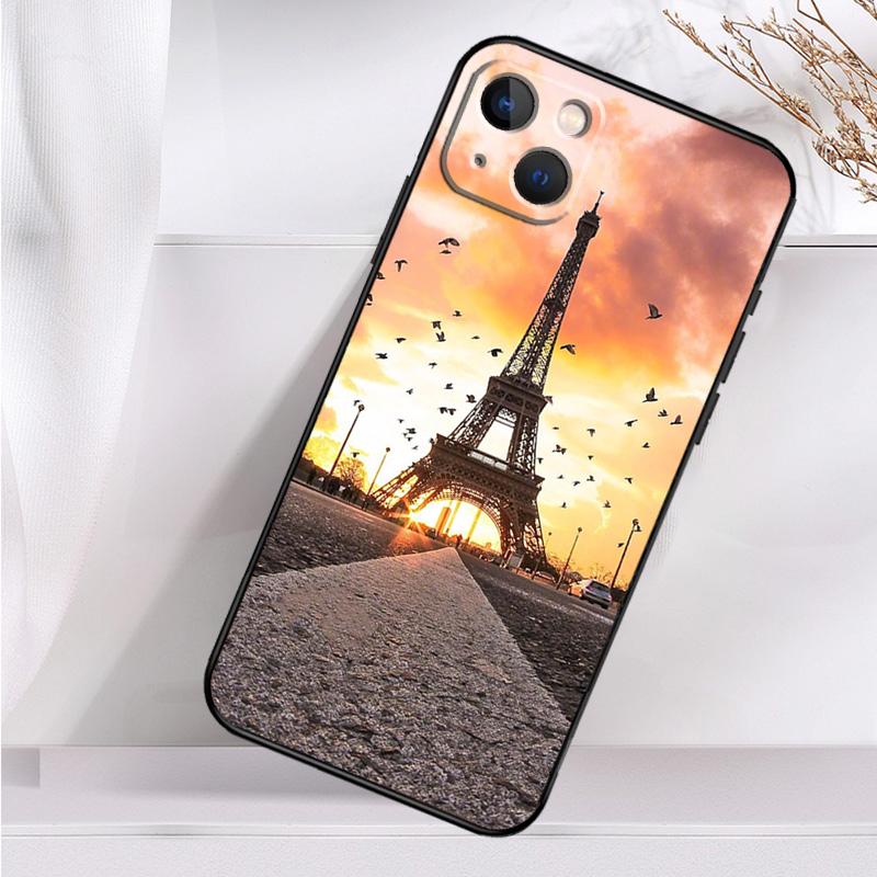 Париж Эйфелева башня Франция Ударопрочный чехол для iPhone 17 Pro Max 11 14 15 16 Plus 12 13 Mini 16e 17 Air Чехол для телефона