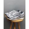 Fashion Casual Shoes Wang Yibo Same Mesh 2025 Spring New Silver Sports Shoes Female Couple Dad Shoes