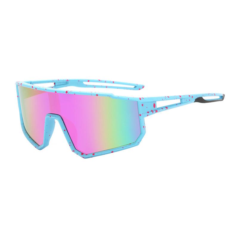 Baseball youth outdoor cycling sports men and women children sunglasses one-piece colorful sunglasses