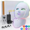 7-Color LED Multi-Functional Facial Mask - Blue/Red Light Skin Care, Neck Treatment & Home Beauty Device