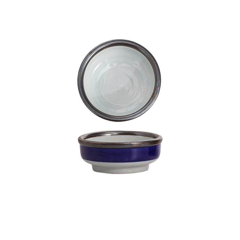 Керамическая тарелка в японском стиле, креативная бытовая тарелка для соевого соуса, ресторанная посуда, коммерческая тарелка для уксуса для макания суши