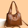 Fashion Top-Handle Tote Bags For Women Luxury Leather Handbag And Purse Ladies High Quality Shoulder Crossbody Bag Casual Tote