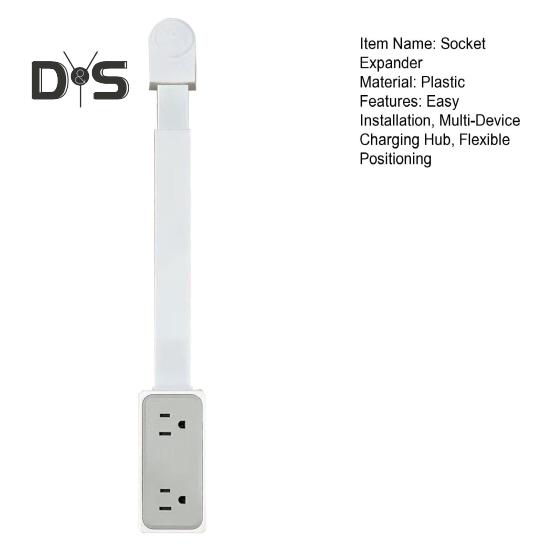 Расширитель розеток с портами USB-A и USB-C1, розетки переменного тока, удлинитель электрических розеток для зарядки нескольких устройств