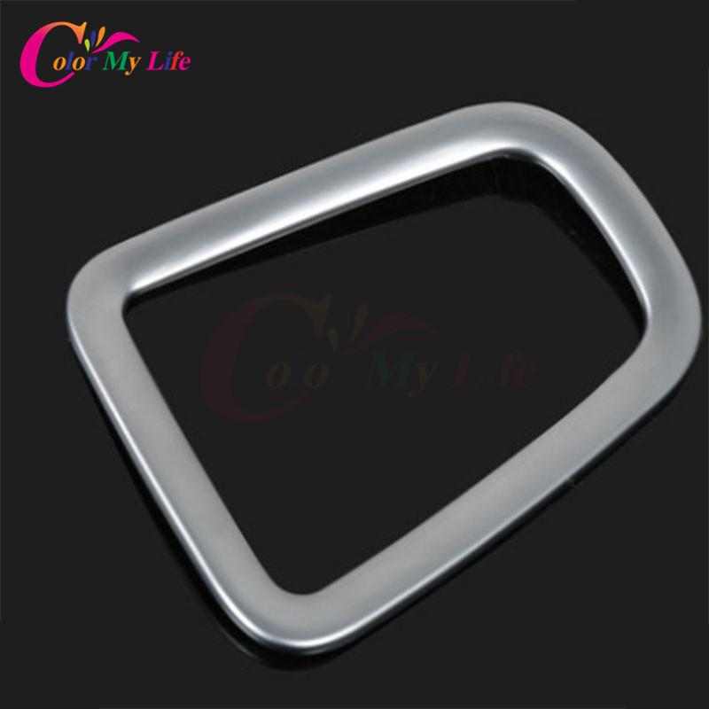 2 Pcs/Set Stainless Steel Car Air Vent Circle Trim Air Conditioner Protection Sticker for Kia Sportage Kx5 QL 2016 -