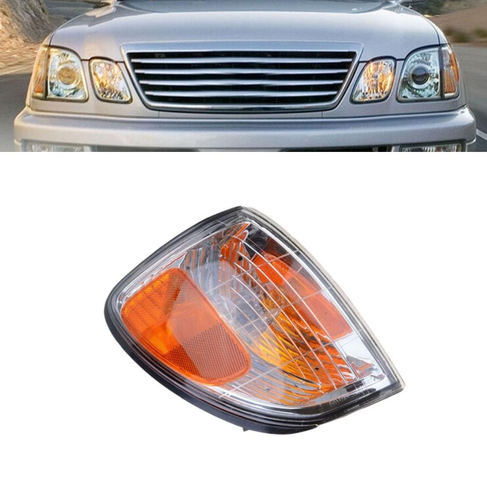 Right Front Corner Lights Turn Signal Lamps For Toyota Lexus LX470 1998-2007
