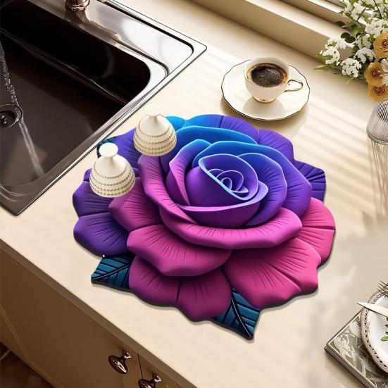 Впитывающий декоративный коврик для пола Yousheng, кухонная теплоизоляционная подставка, термостойкий протектор для пола
