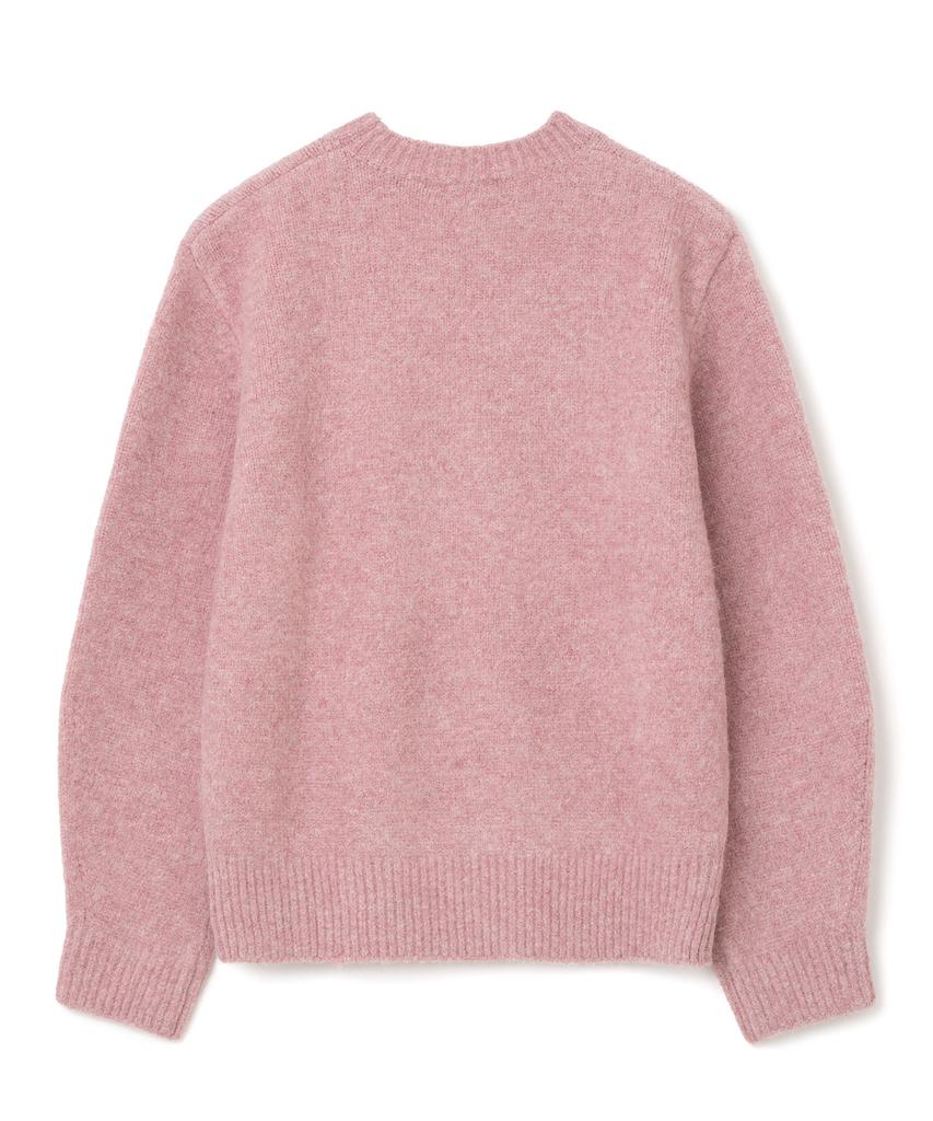 MILLO ARCHIVE Crop Silhouette Knit [Melange Pink]