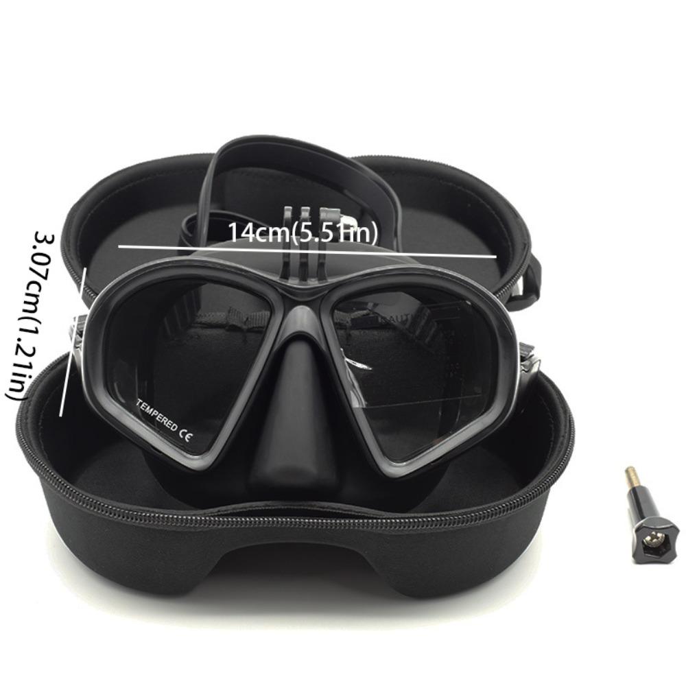 Tempered Glass Snorkeling Set J-Type Diving Mask Snorkel Set Snorkeling