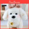 Bow Bell Dog Cute Plush Doll Keychain For Bag Decoration And Collectors Gift