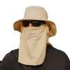 Sun Hat UV Protection Wide Brim Neck Flap Face Cover Multifunctional Cap for Hiking Fishing Beach