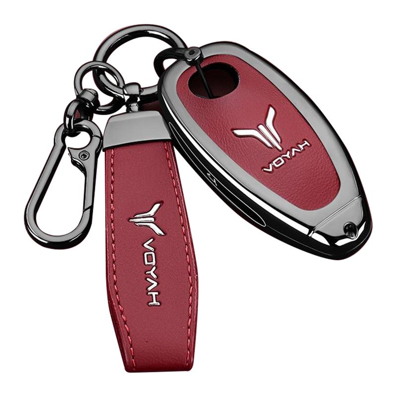 Car Key Case for Voyah Free Free+ Courage Voyage Filter SUV 3 4 Buttons Car-Styling Keychain Cover Shell Fob Fob Accessories