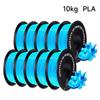 Geeetech 10 Rolls PLA Filament Plastic For 3D Filament 1KG/roll 1.75mm 100% Filament,Tangle-Free,Vacuum Packaging Fast Ship