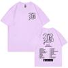 Singer Beele Borondo Album Print Tshirt High Quality Fashion Oversized Tshirts Unisex Unisex Casual Cotton Short Sleeve T Shirts