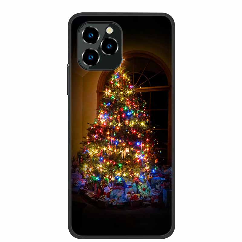 Phone Case For Oukitel C21 Pro Christmas Silicone TPU Soft Cover For Oukitel C21 Pro Coque Protector Bumper OukitelC21 Elk Funda
