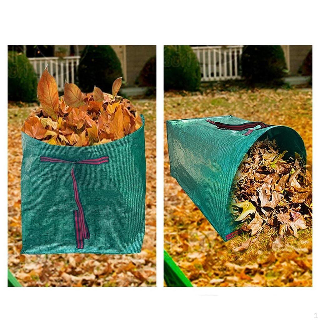 Мешок для сбора листьев в саду, совок для сбора мусора, многоразовые легкие садовые мешки, тип совок для мусора