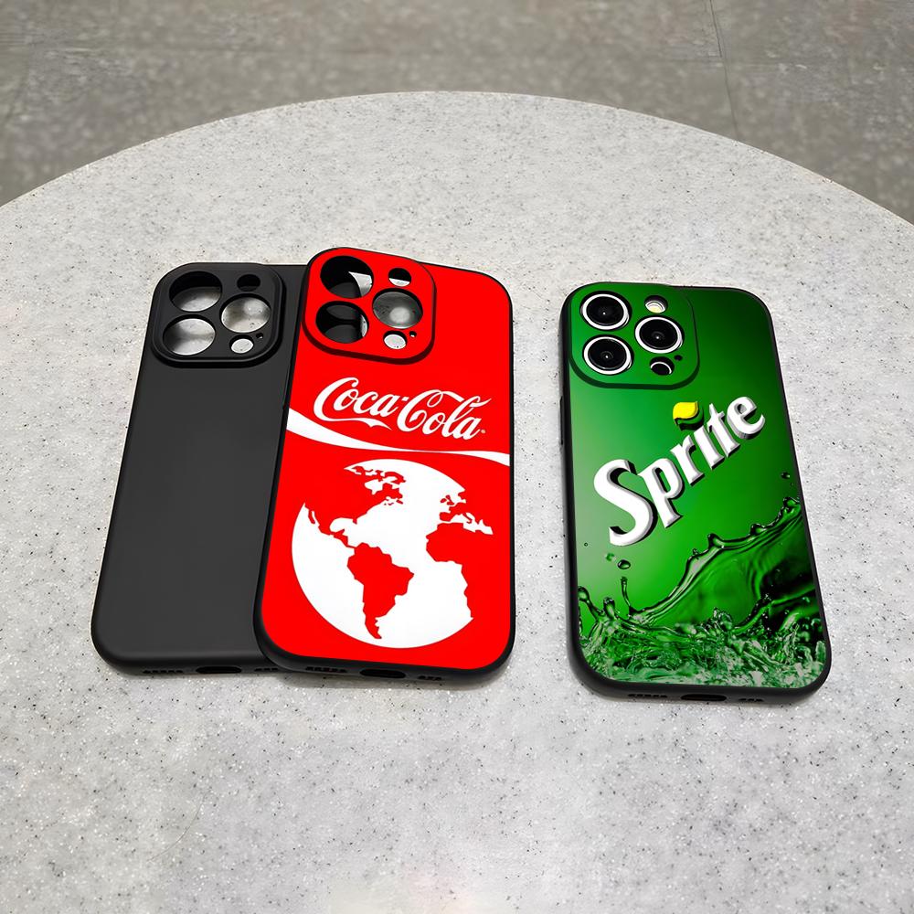 Горячий C-Coca Напитки C-Cola Чехол для телефона Для 16 Pro Max Iphone 17 Pro Max 14 15 Plus 12 13 11 Pro Xr X Xs SE Задняя крышка