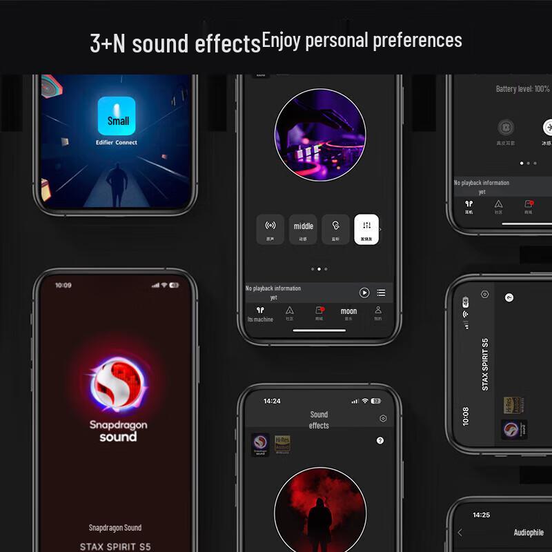 Edifier STAX SPIRIT S5 Электростатические Hi-Res Полноразмерные Bluetooth-наушники