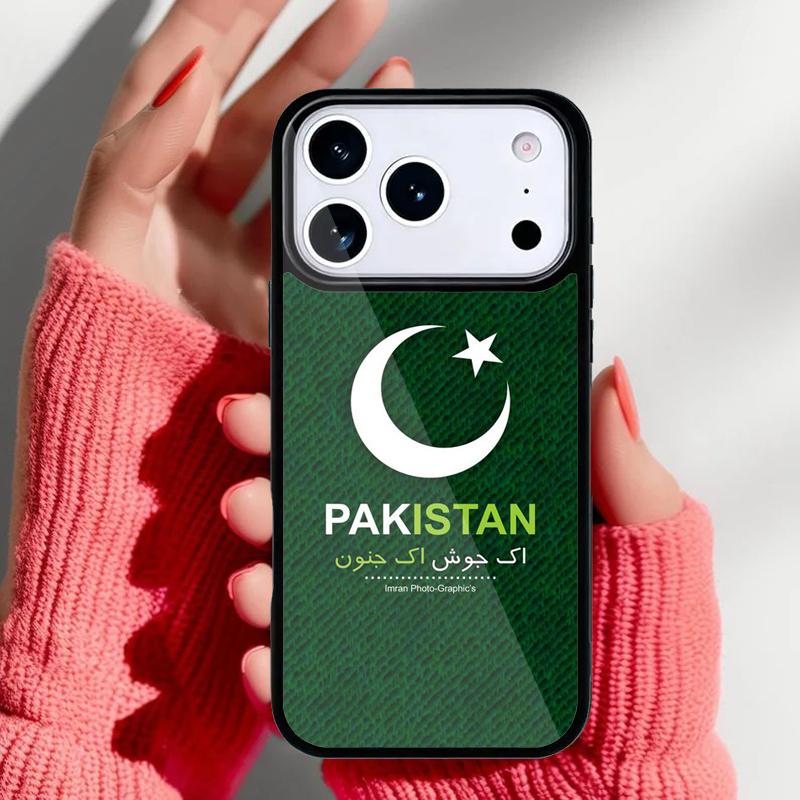 Pakistan Flag Banner soft Phone Case for iPhone 17 Air 16e 15 14 13 Pro Max Back Cover for 12 11 Pro Coque