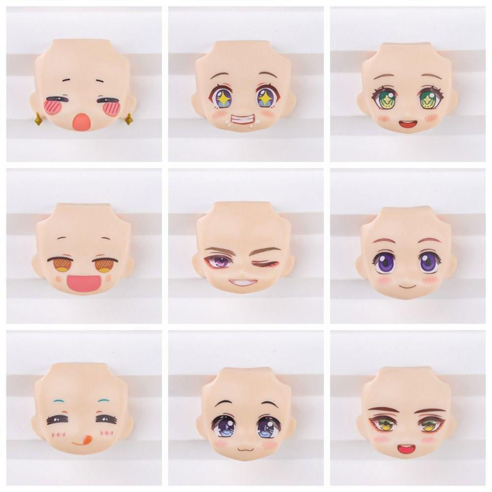 3D Наклейки Глаза Кукла OB11 Сменные Лица Кукла Obitsu 11 Лицо Куклы Запасное Лицо Детская Игрушка