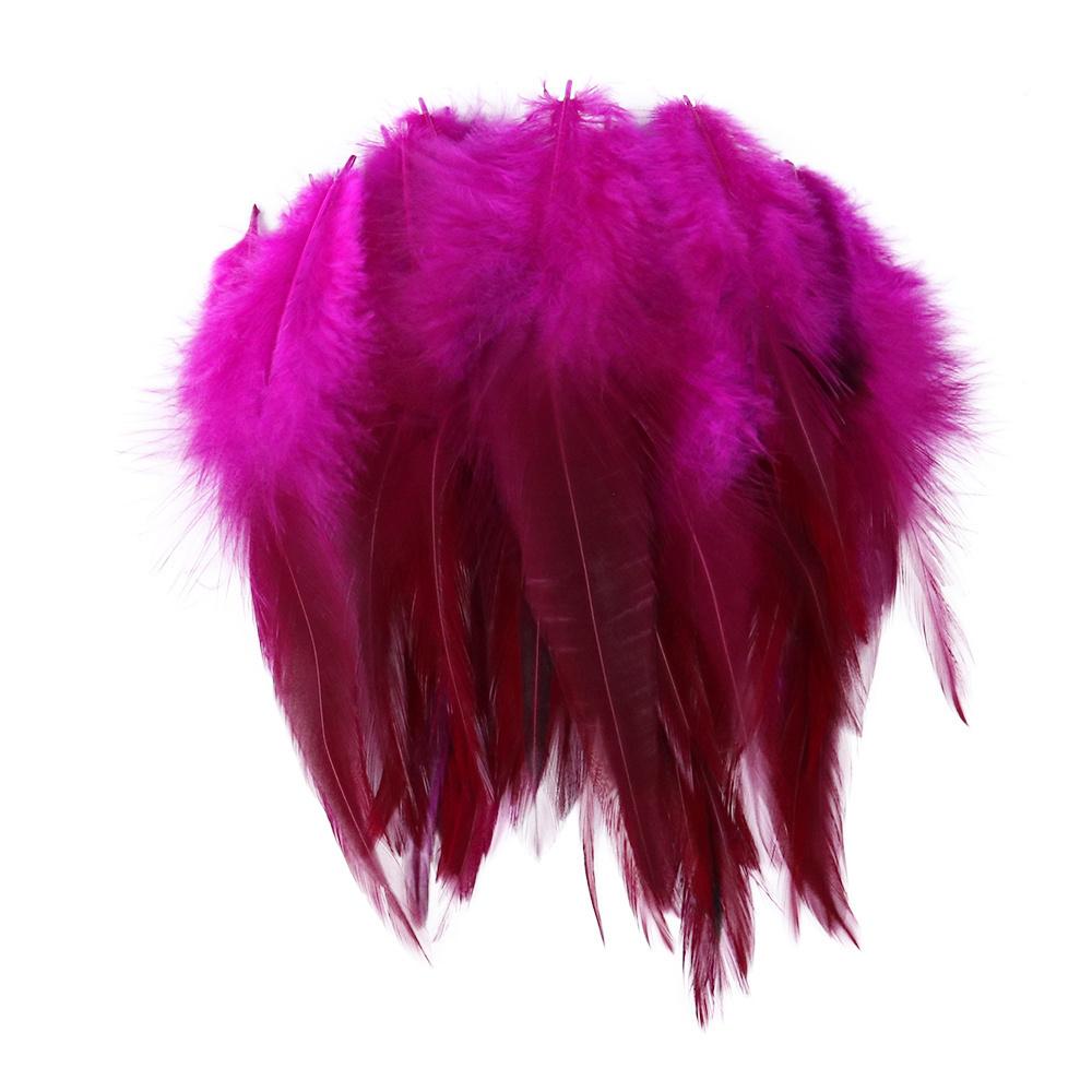 50 шт. Пушистые натуральные петушиные перья для поделок, DIY аксессуары 8-15 см, куриное перо, материалы для вязания мушек, швейная декорация, плюмаж