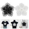Elegant Embroidered Flower Applique Flower Patch Beautiful Patch Suitable for Fashion Enthusiasts and Designers Present