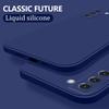 Мягкий чехол из жидкого силикона для Samsung S24 Ultra S20 S21 S23 FE A55 A54 A15 A14 A35 A34 5G Для Galaxy S23 Ultra A52S Чехол для телефона
