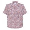 Mens Paisley Short-Sleeved Shirt