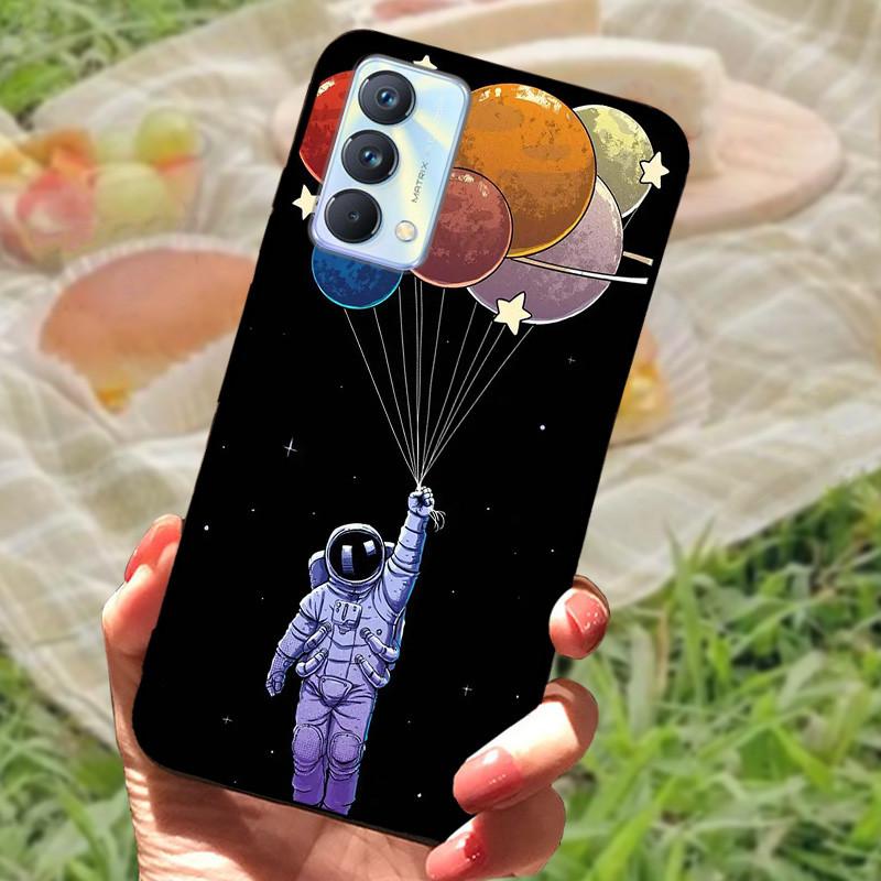 Чехол для Realme GT Master Edition Мраморный painted Cover Мягкий силиконовый ударопрочный чехол для телефона Для Realme GT Master Coque Бампер