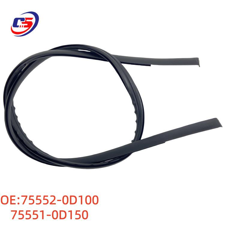 Toyota Yaris 14th Gen Roof Gutter Rubber Trim 75551-0D150/75552-0D100