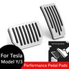 Для Tesla Педальные накладки Performance на ногу Алюминиевые Нескользящие Педали для Модели Y(Можжевельник) Модель 3(Хайленд) Model 3/Y 2017-2026
