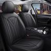 Universal Nappa Leather Car Seat Cushion and Cover - All-Season Full Surround Design