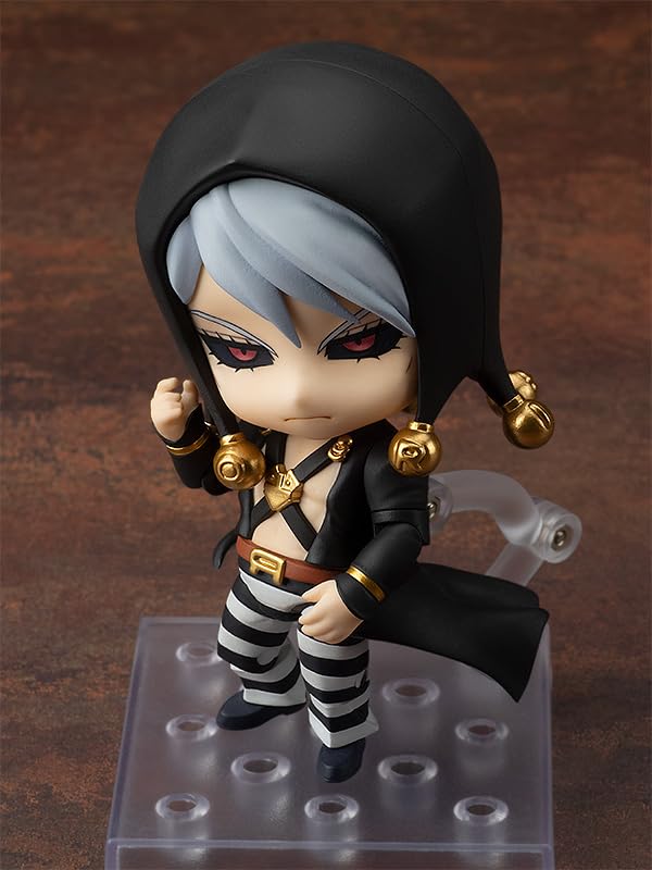 Nendoroid TV Anime Bizarre Adventure Golden Risotto Neero Plastic Painted Movable Figure Resale "JoJo's Wind" Non-Scale